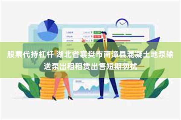 股票代持杠杆 湖北省襄樊市南漳县混凝土地泵输送泵出租租赁出售短期勿扰