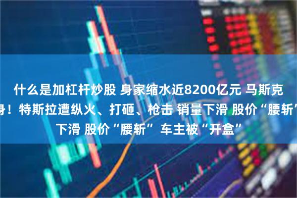 什么是加杠杆炒股 身家缩水近8200亿元 马斯克“参政”引火