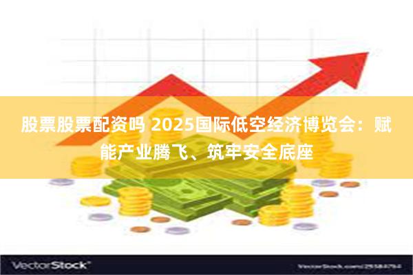 股票股票配资吗 2025国际低空经济博览会：赋能产业腾飞、筑